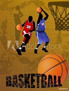 Basketball abstract background - 900491689
