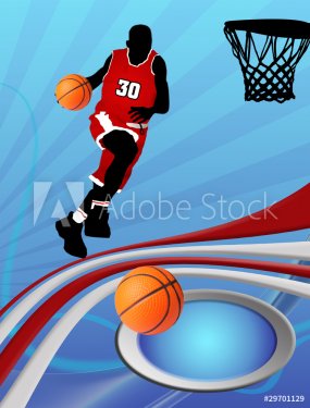 Basketball design poster - 900491692