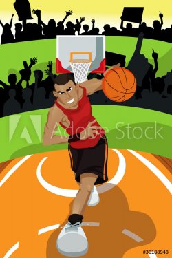 Basketball player - 900461431