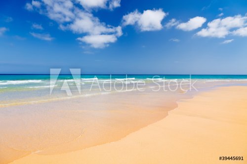 Beautiful ocean beach - 900275592