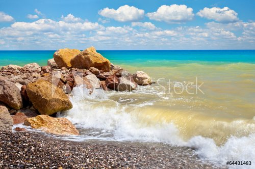Beautiful stone seaside - 901149136