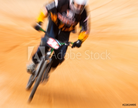 bicross bmx compétition vélo gagner dynamique sport flou course - 900027458