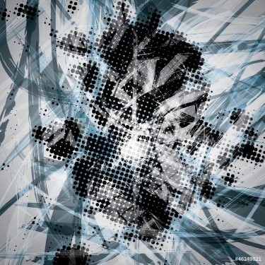 Blue abstract digital background vector eps10 - 901146889