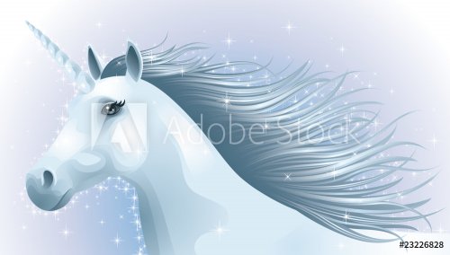 Blue unicorn. - 900954536