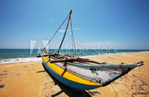 Boat on Sri Lanka