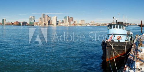 Boston Skyline Panorama