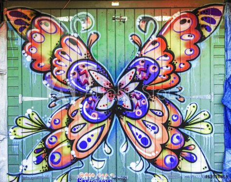 Butterfly Graffiti - 901147082