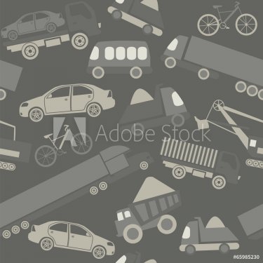 Car service and some types of transportation background