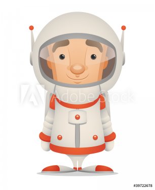Cartoon Astronaut - 900462130