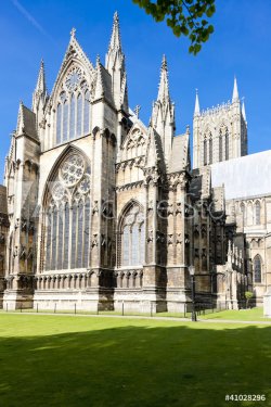 cathedral of Lincoln, East Midlands, England - 901138322