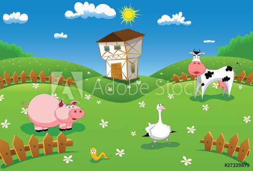 Cheerful farm - 900459766