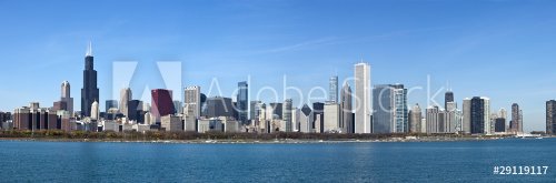 Chicago - Panoramic view from Lake Michigan