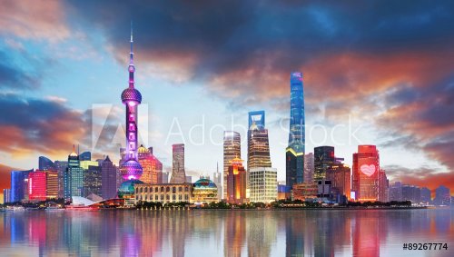 China - Shangahi skyline - 901152124
