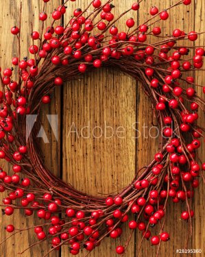 Christmas wreath - 900636323