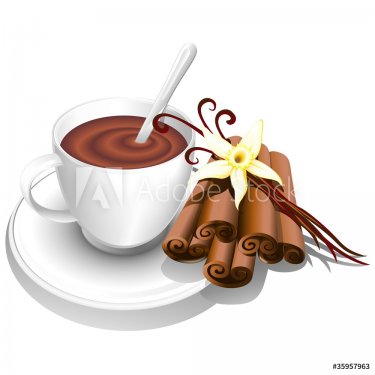 Cioccolato Caffè Cannella Vaniglia-Chocolate Cinnamon Vanilla - 900469236