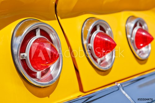 classic car rear lights