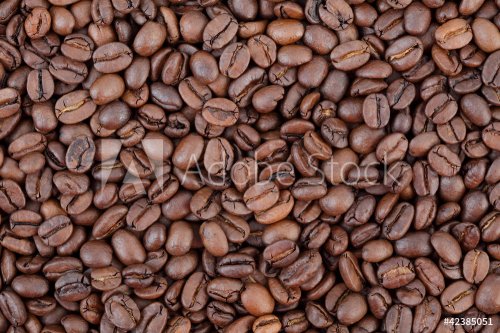 Coffee beans background - 900444007