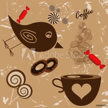 Coffee collage - 900558038
