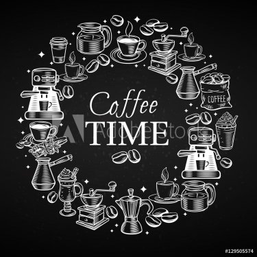 Coffee time banner