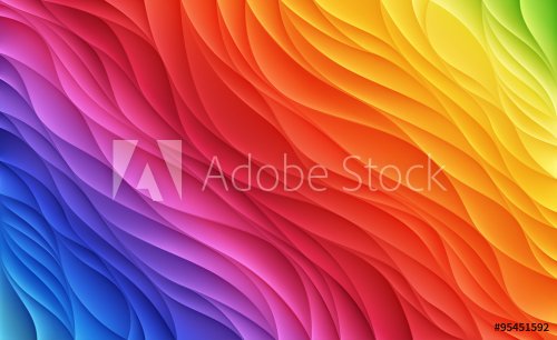 Color waves. Abstract background. - 901146828
