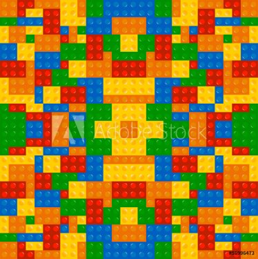 Colored Building Blocks Texture