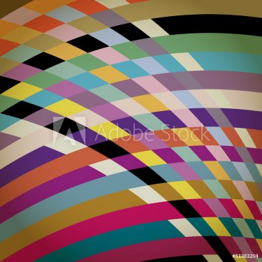 colorful abstract geometric background - 901140484