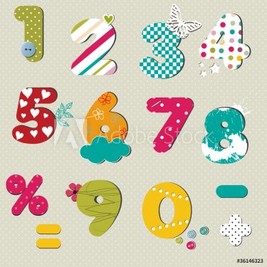 Colorful  numbers set - 900452456