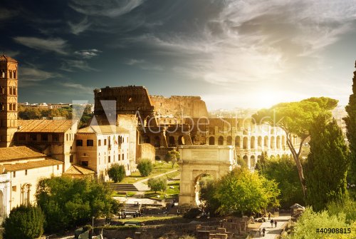 Colosseum in Rome, Italy - 900365120