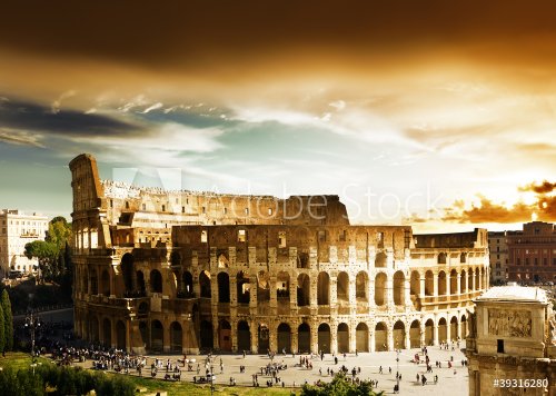 Colosseum in Rome, Italy - 900659105