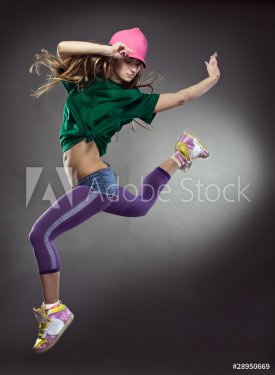 cool dancer woman - 900738668