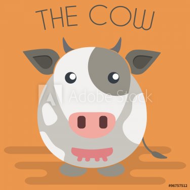 Cow mascot Illustration