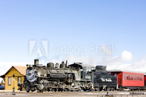 Cumbres and Toltec Narrow Gauge Railroad, Antonito, Colorado, US - 901138318