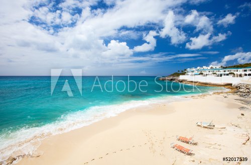Cupecoy beach on St Martin Caribbean - 901139250