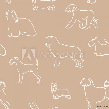 cute animals pattern - 900459242