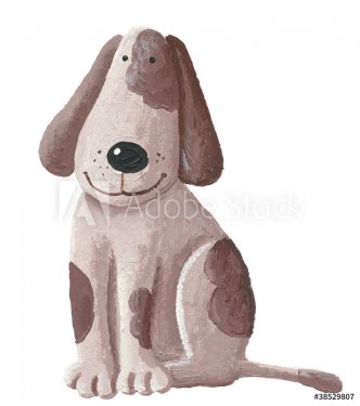 Cute brown dog - 900458584