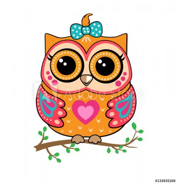 Cute owl - 901154392