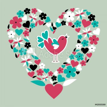 Cute social bird love - 900461684
