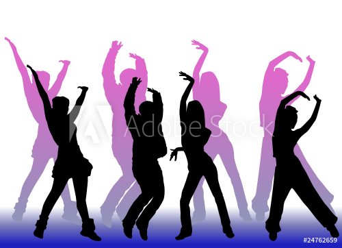 dancing peoples - 900498683