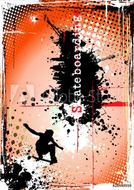 dirty skateboarding poster - 900906008