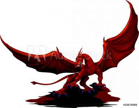 Dragon red - 900462640