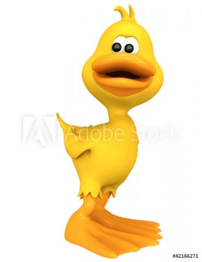 duck toon happy