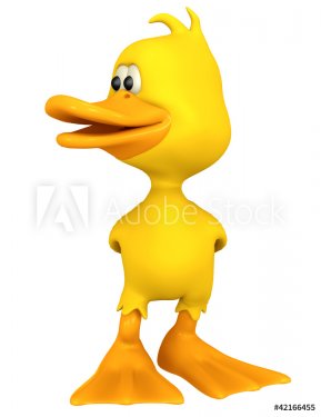 duck toon waiting