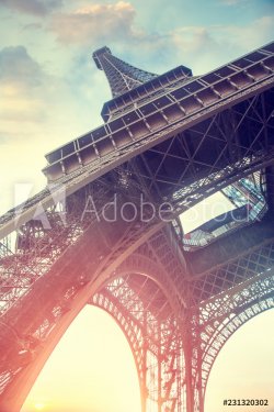 Eiffel Tower in Paris, France - 901153996