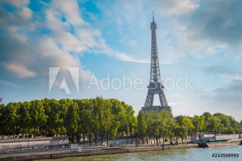 Eiffel Tower in Paris, France - 901153998