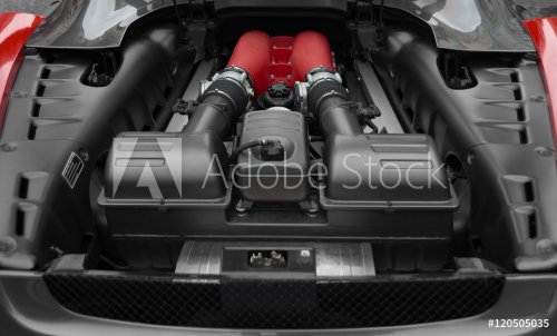  Engine inside Super Racing Car  - 901153134