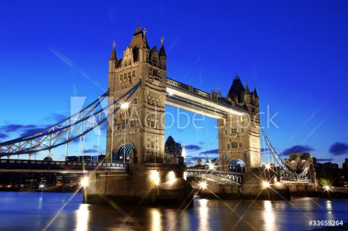 Evening Tower Bridge, London, GB - 900179944