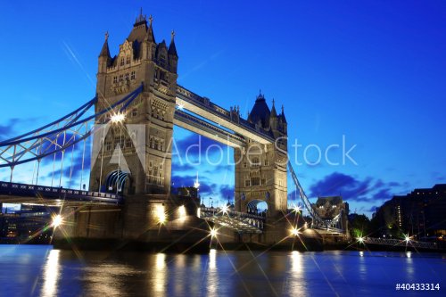 Evening Tower Bridge, London, UK - 900451866