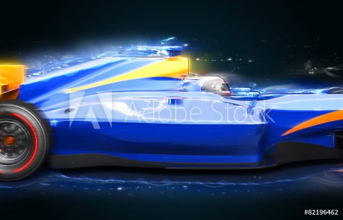 F1 bolide with light effect - 901146417
