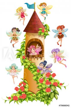 Fairies and tower