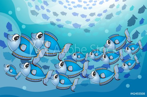 fishes in water